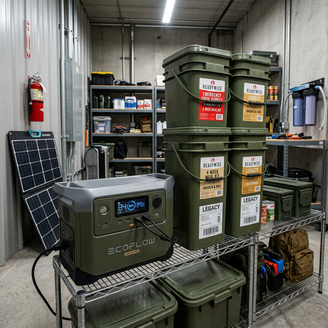 Installation batterie technique